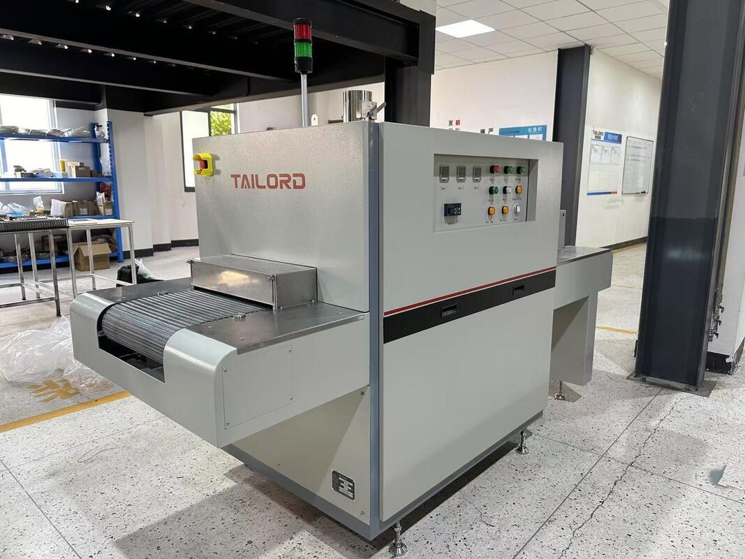 Screen Printing Mesh Belt Infrared Tunnel Dryer 15kW 3 Zones For Electronic Products