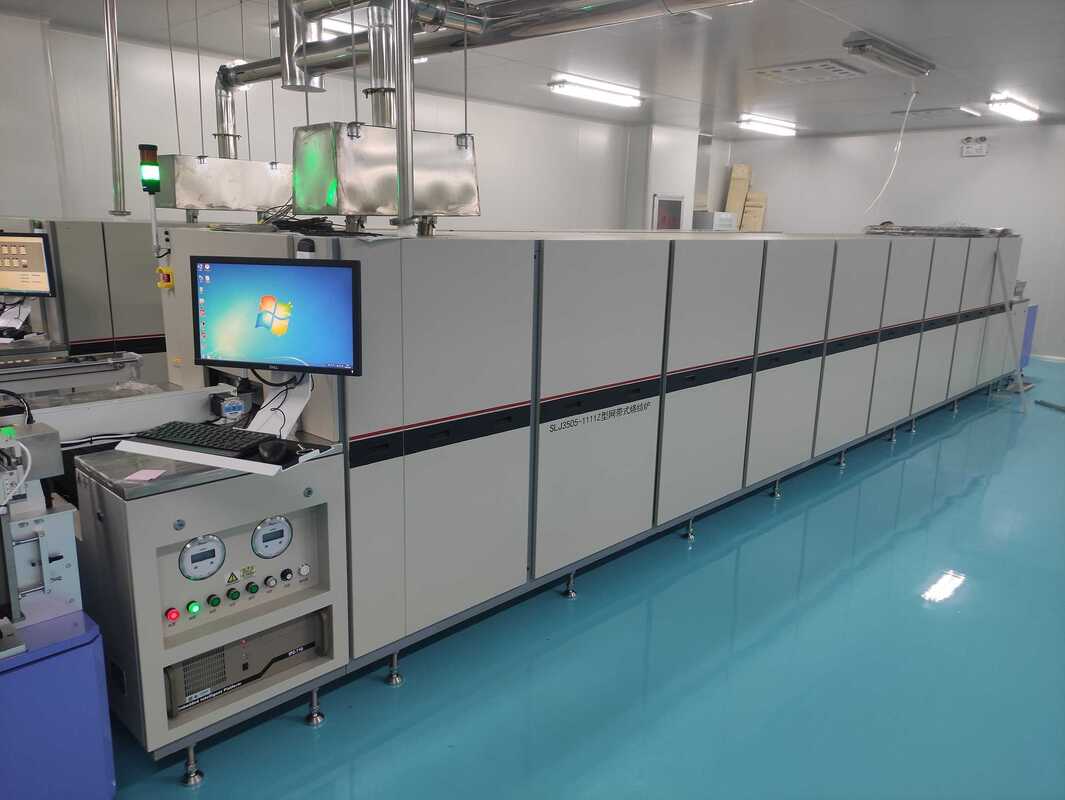 Fast Fire Cr20Ni80 Conveyor Belt Continuous Sintering Furnace Fuel Level Sensor FLS