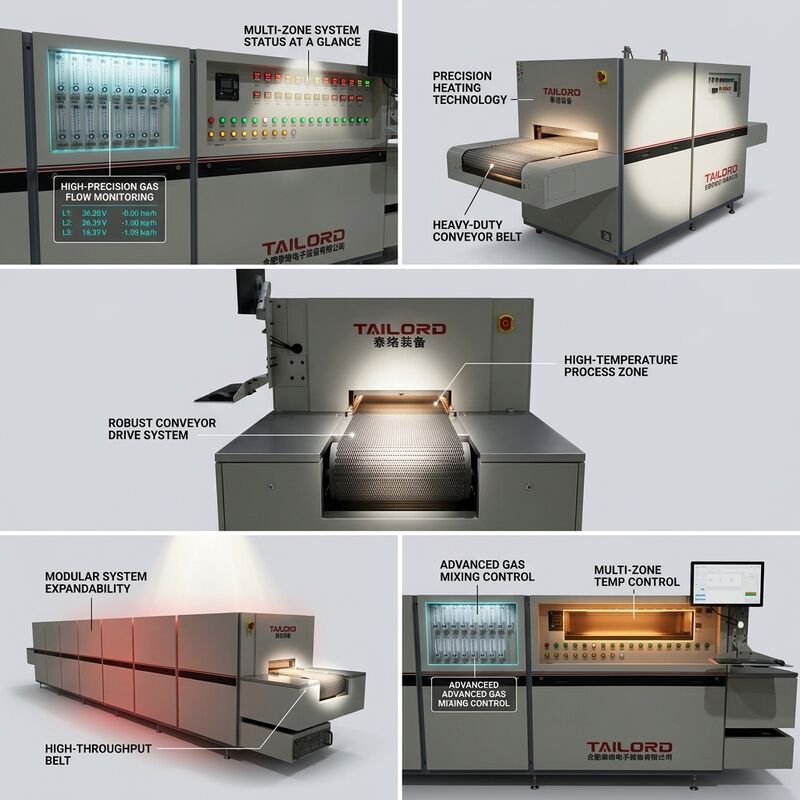 Hand Tool Hardening Mesh Belt Furnace 860C 45kW Oil Quench 400mm Belt Conveyor