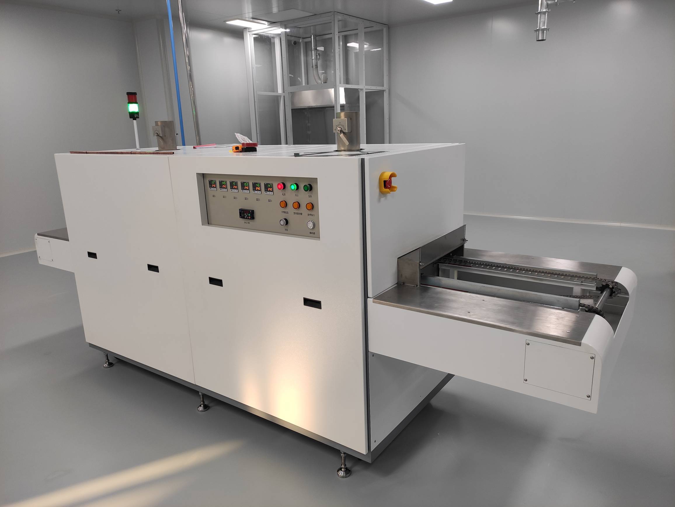 Continuous Mesh Belt Conveyor Belt Dryer Machine For HTCC Substrates 25kW