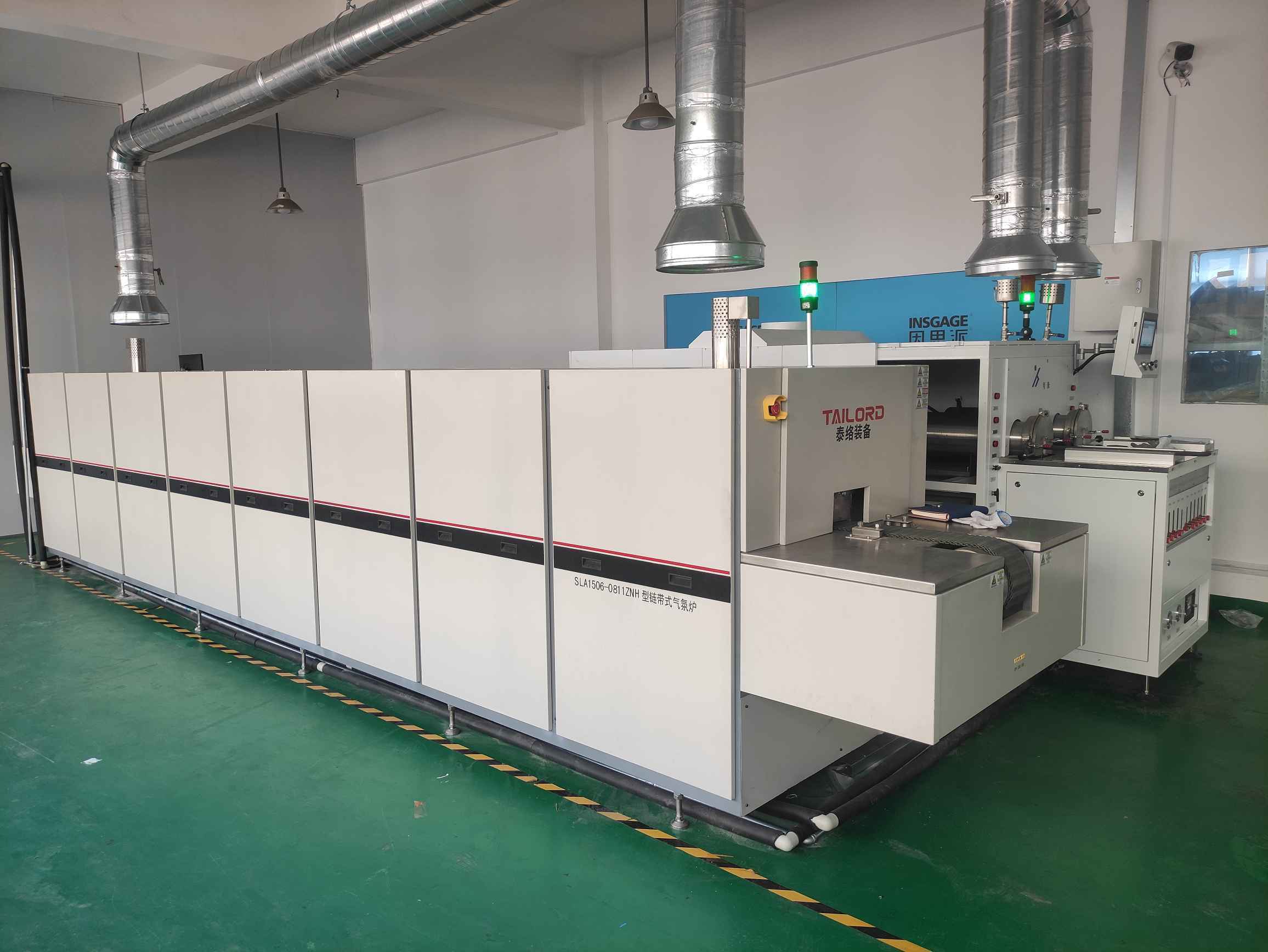 Htcc Technology Machine Industrial Hydrogen Continuous Hardening And Tempering Furnace Heat ...